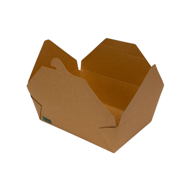 Take Away Box 2000ml #3 Kraftpapier 200 Stück