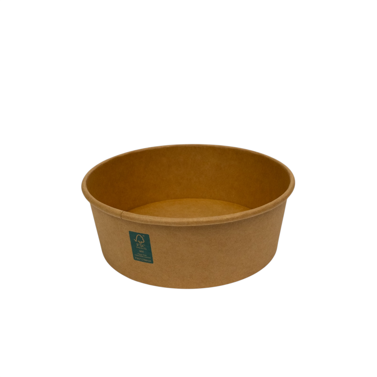 Salatschale 1300ml Ø185mm Kraftpapier 300 Stück