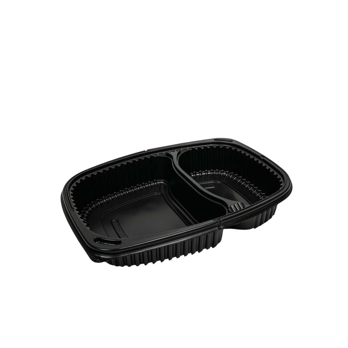 Menüschale PP 2-geteilt schwarz COOKIPACK 320 Stück