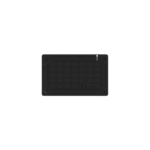 Sushi Box #07 schwarz PET 215x135x50mm mit Deckel 400 Stück