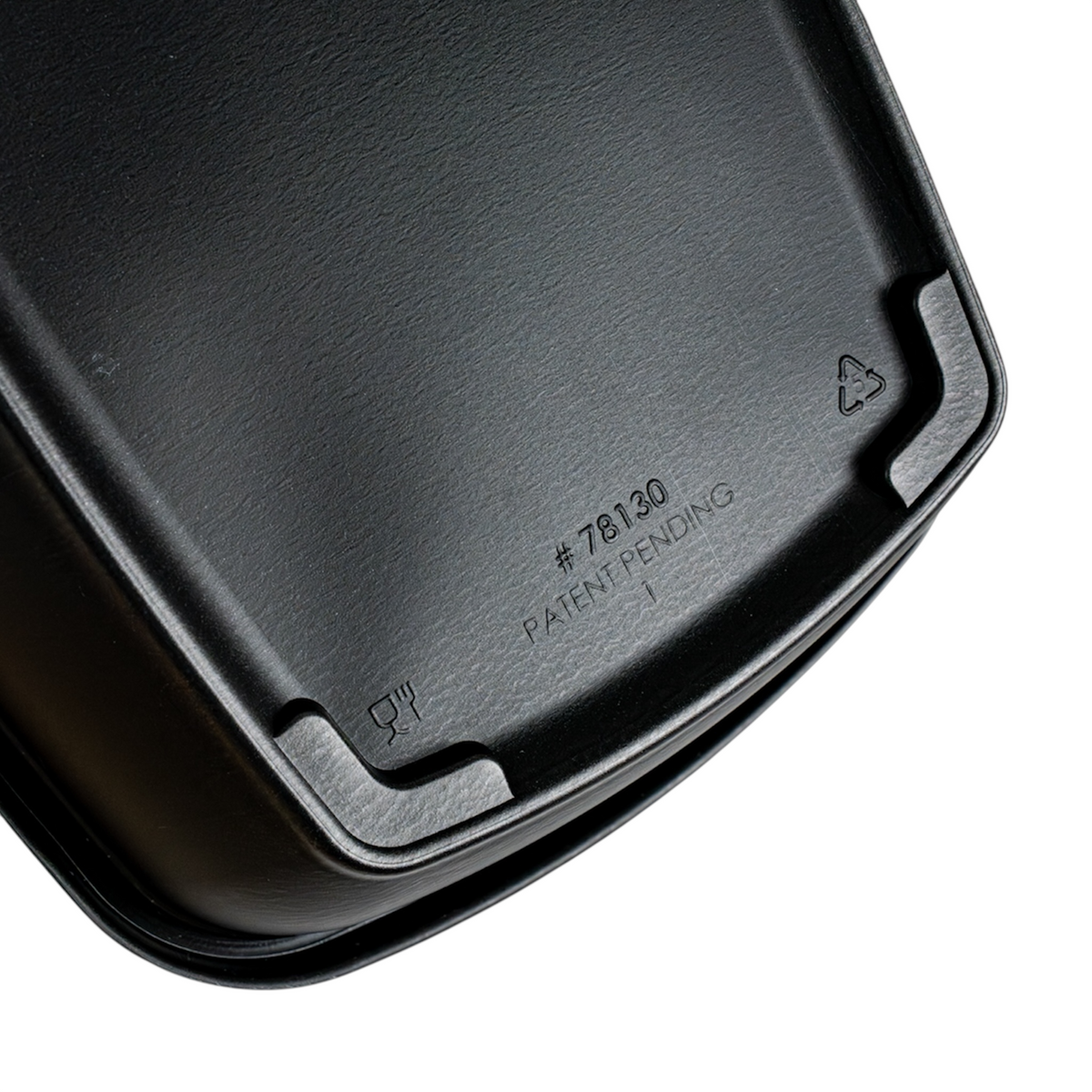 Rechteck Schale PP schwarz 900ml Fastpac 300 Stück