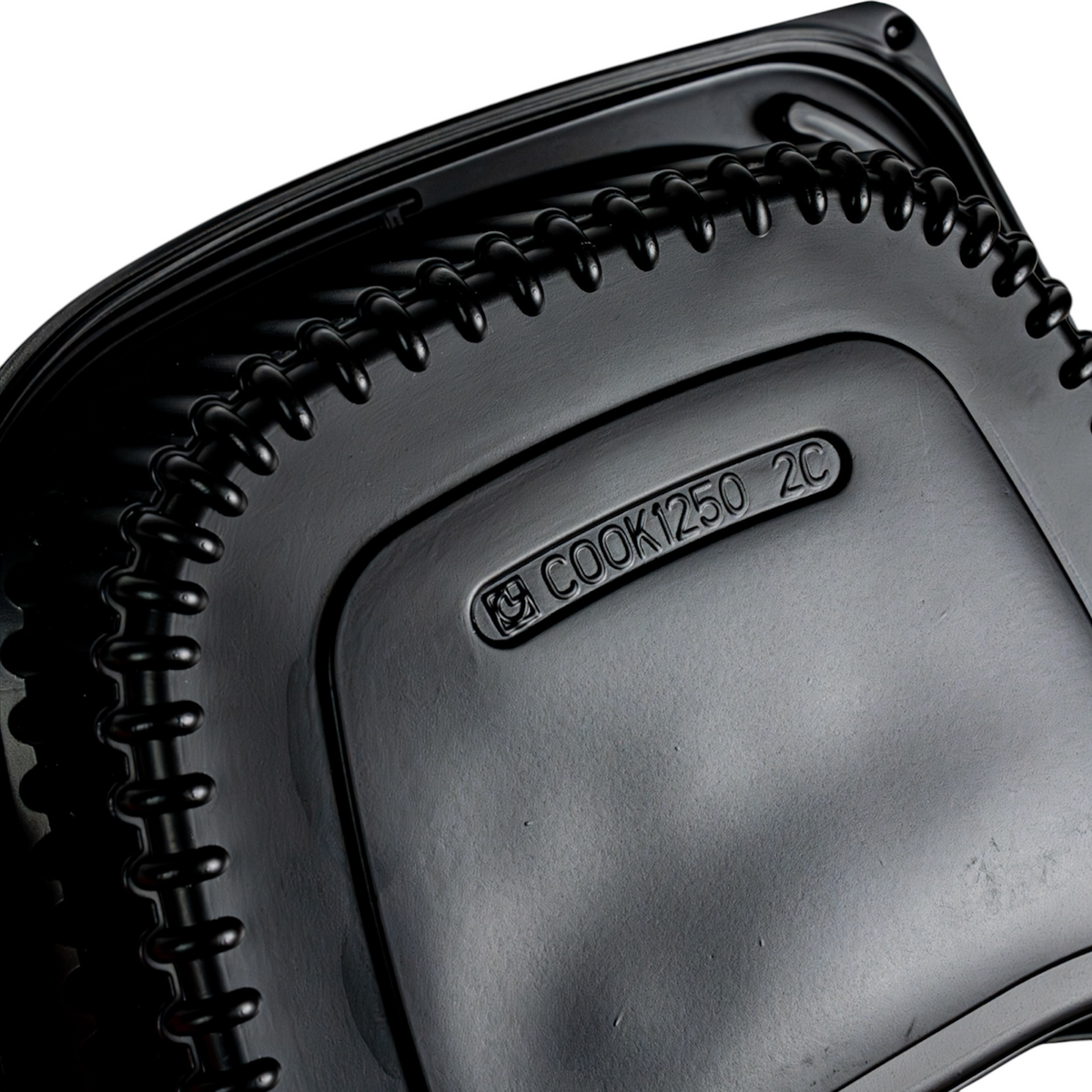 Menüschale PP 2-geteilt schwarz COOKIPACK 320 Stück