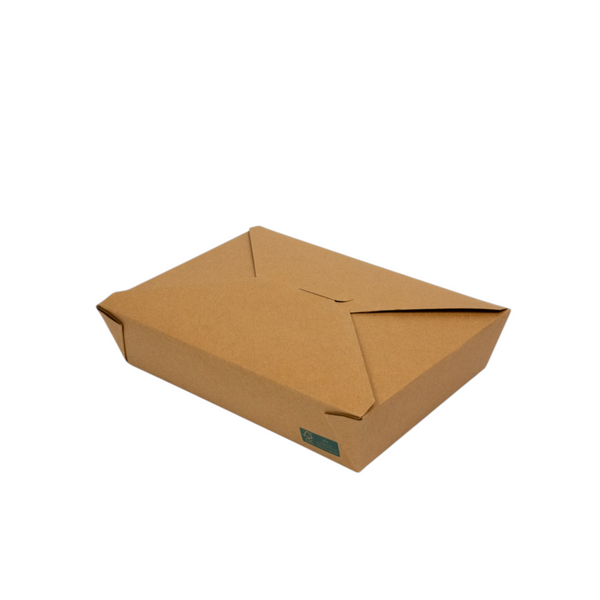 Take Away Box 1500ml #2 Kraftpapier 200 Stück