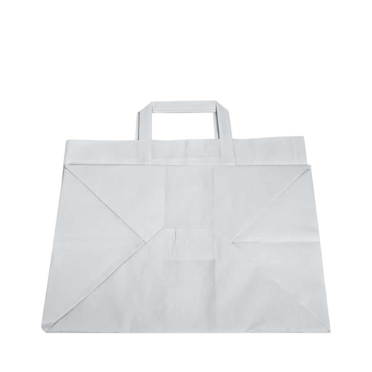 Papiertragetasche weiß 32x22x26cm 250 Stück