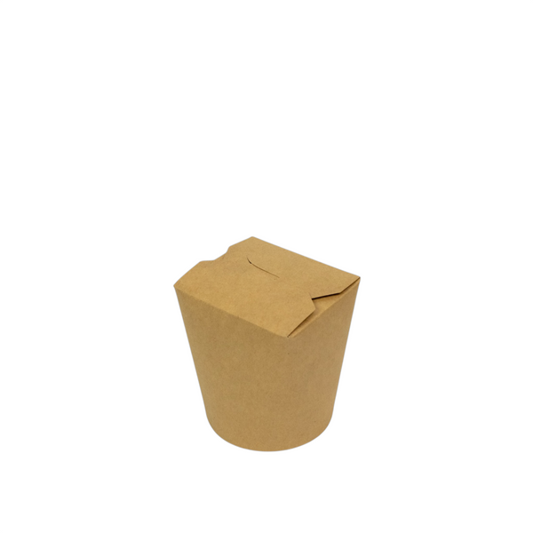 Nudelbox Asiabox braun Kraftpapier 16oz 450ml 500 Stück