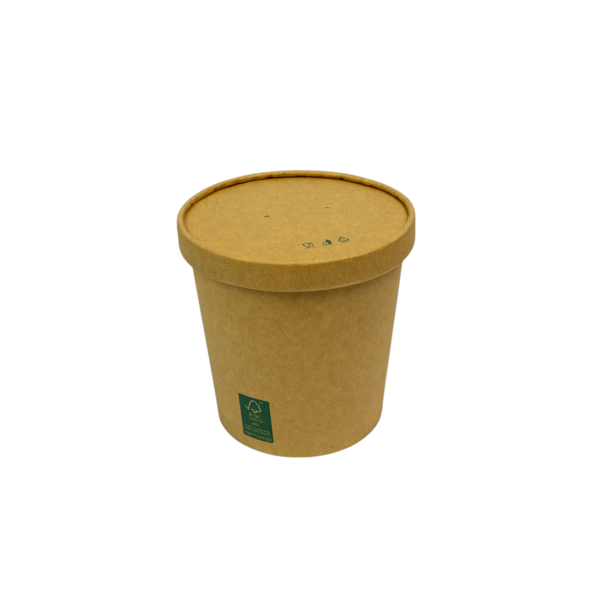 Suppenbecher 750ml Ø115mm Kraftpapier 500 Stück