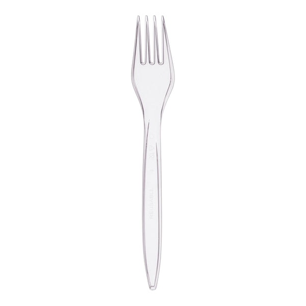 Mehrweg Gabel 18cm transparent 2000 Stück
