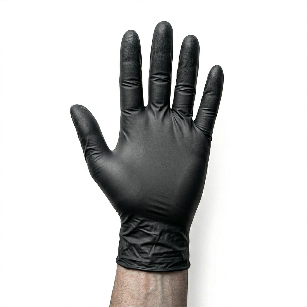 Nitril Handschuhe Größe M schwarz ungepudert 1000 Stück
