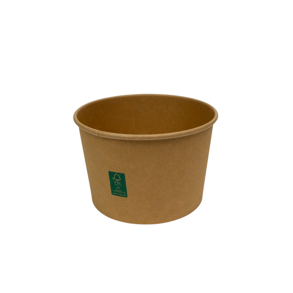 Salatschale 1300ml Ø150mm Kraftpapier 300 Stück