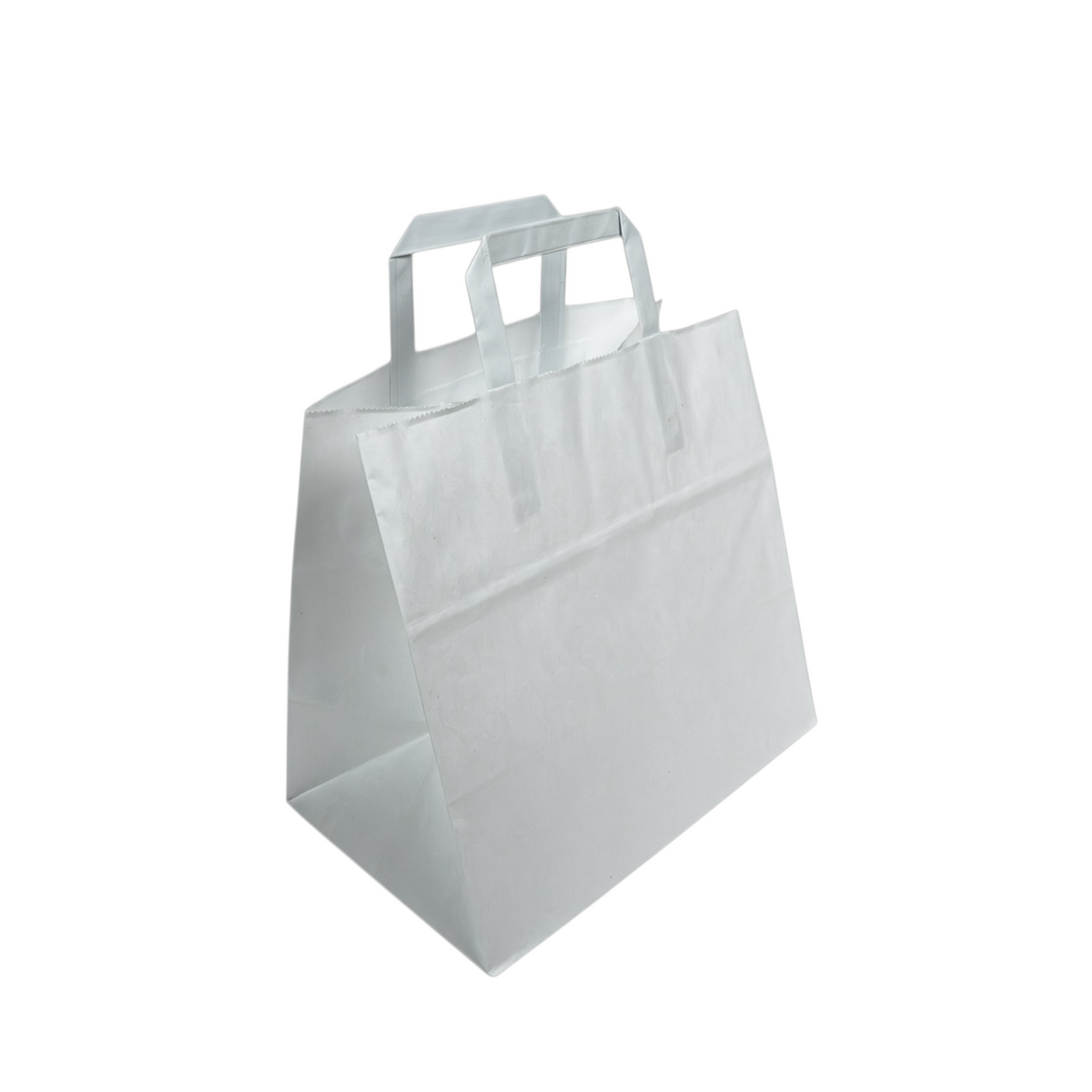 Papiertragetasche weiß 26x17x25cm 250 Stück