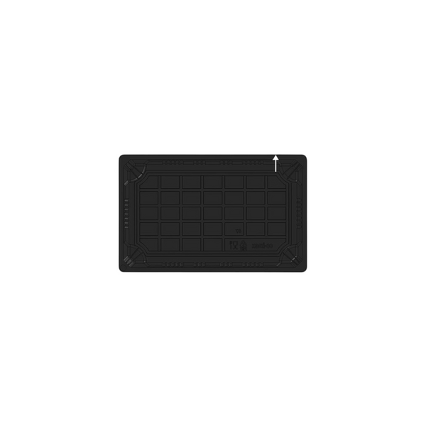 Sushi Box #09 schwarz PET 235x145x50mm mit Deckel 300 Stück