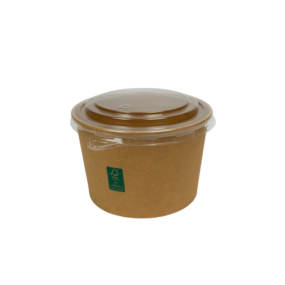 Salatschale 1300ml Ø150mm Kraftpapier 300 Stück
