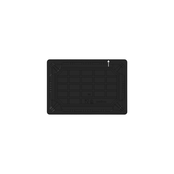 Sushi Box #05 schwarz PET 190x133x50mm mit Deckel 400 Stück