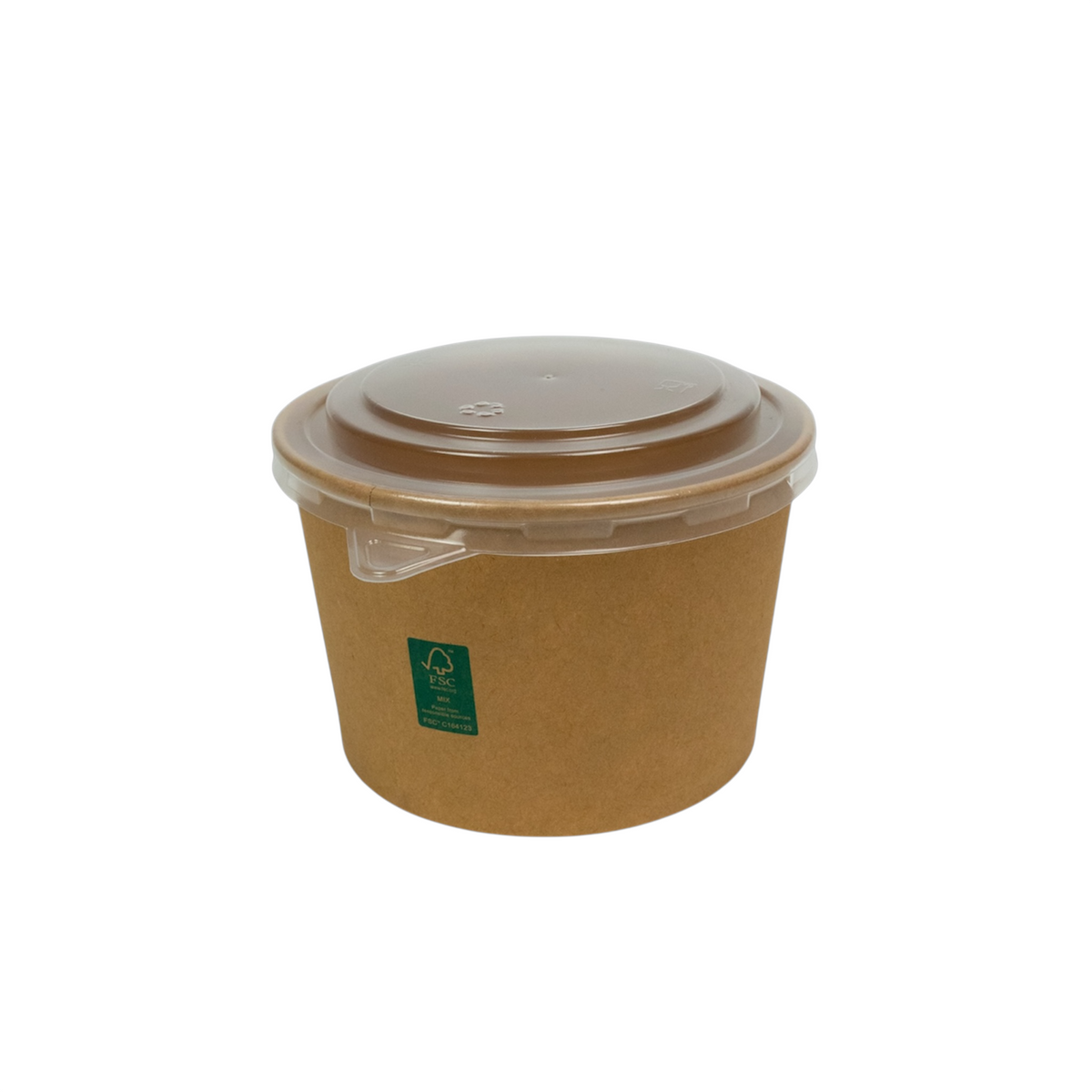 Salatschale 1300ml Ø150mm Kraftpapier 300 Stück